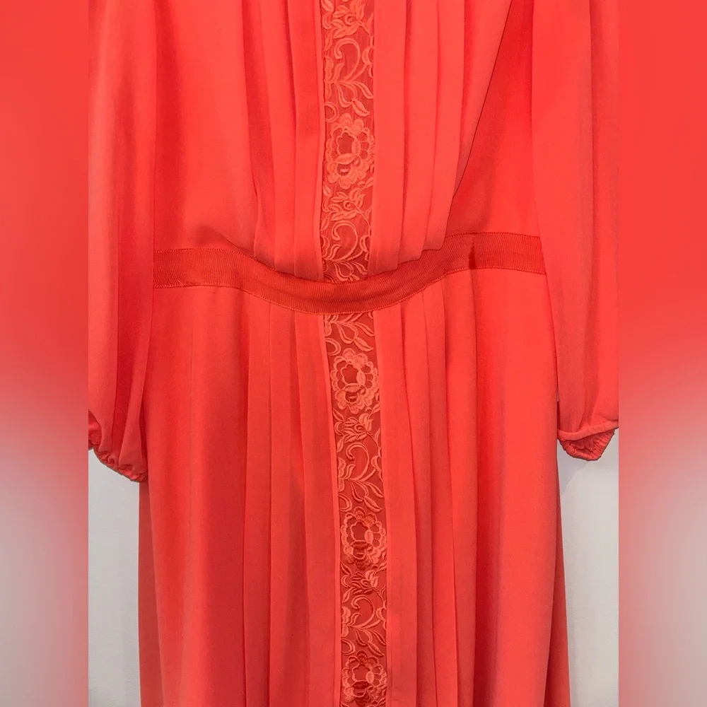 Jessica Simpson Elegant Coral Dress - Picture 3 of 4